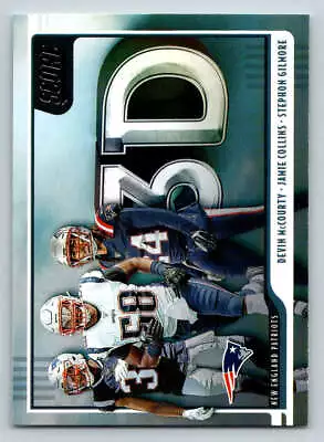 2020 Score 3D #4 Devin McCourty/Stephon Gilmore/Jamie Collins (ref 174723) - Image 1 of 2