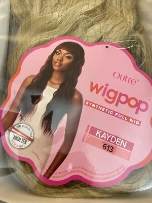 PELUCA COMPLETA SINTÉTICA EXTERIOR WIGPOP - KAYDEN Foto 1 de 3