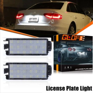 2pc LED Number License Plate Light For Renault Megane 2 Clio Laguna 2 Megane 3 - Picture 1 of 9