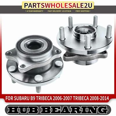 2x Front Wheel Hub Bearing Assembly for Subaru B9 Tribeca 06-07 Tribeca 08-14 - Image 1 of 4