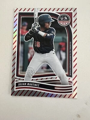 Julian Martinez USA Athlete Dev Program 2024 Panini USA Stars & Stripes #115 - Image 1 of 2