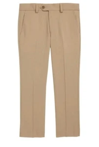 Nordstrom Boys Size14  Dress Pants Khaki Color Wool Blend - Picture 1 of 2