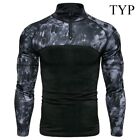 Men Camouflage Military Tactical T shirt Long Sleeve Army Combat Blouse T-Shirts
