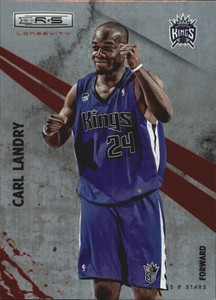 2010-11 Rookies and Stars Longevity Ruby Basketball Card #100 Carl Landry/250
