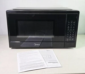 Midea 0,9 cu.ft. Arbeitsplatte Mikrowelle 900 W Drehteller EM9P022CV-PMB - Bild 1 von 9