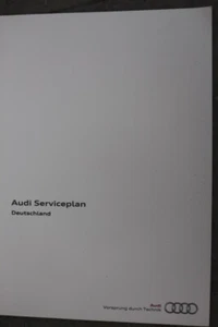 Plan de servicio AUDI "SIN entradas" estado: noviembre de 2015 - cuaderno de servicio - alemán - Imagen 1 de 10