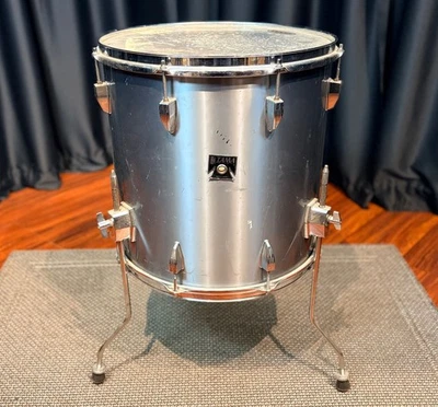 Tambores Tama usados - Royalstar 16 X 16 pulgadas Floor Tom en acabado gris Foto 1 de 4