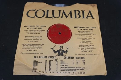 Harry James Frank Sinatra 78 All or Nothing At All / Flash Columbia 35587 sleeve Foto 1 de 4