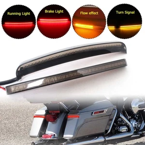 Smoke Lens Saddlebag Turn Signal Light For Harley Touring Road Glide 2014-2023 - Bild 1 von 16