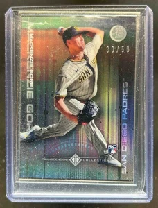2022 Topps Transcendent Collection MacKenzie Gore Silver Frame RC #/50 Padres - Picture 1 of 2