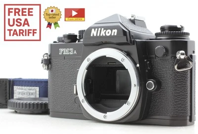 Final Late SN302xxx [Excelente COMO NUEVO] Nikon FM3A Negro 35 mm Cuerpo de cámara fotográfica de JAPÓN Foto 1 de 4