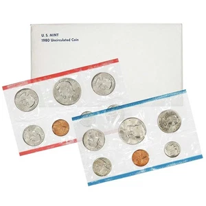 1980 U.S. Mint Set - Picture 1 of 3