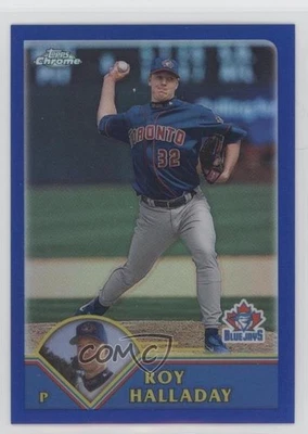 Topps Chrome Refractor 2003/699 Roy Halladay #115 Salón de la fama Foto 1 de 2