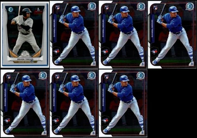 Bowman Chrome Devon Travis (7) Card Lot - LIMITED EDITION – A TRUE STATEMENT ... - Image 1 of 2