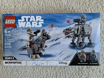 LEGO Star Wars: AT-AT vs. Tauntaun Microfighters (75298) - New, damaged box - Image 1 of 4