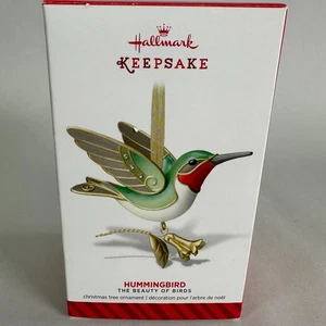 Hallmark Hummingbird Keepsake Ornament Limited Beauty of Birds 2014 - Picture 1 of 5