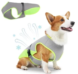 Dog Cooling Vest, Breathable Mesh, Adjustable Fit. Size Large. 33-49.5 lbs. - Picture 1 of 4