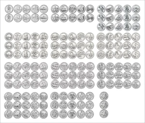 2010 - 2021 COMPLETE 158 Quarter National Park PDS Business Strike Uncirc Set - Picture 1 of 10