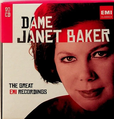 DAME JANET BAKER- The Great EMI Recordings 20-CD Box Set (2013) Lieder Arias - Image 1 of 4
