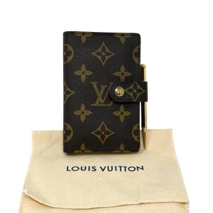 Louis Vuitton Monogram Mini Tagebuch Hülle Adresse Telefonbuch mit Bleistift - Bild 1 von 8