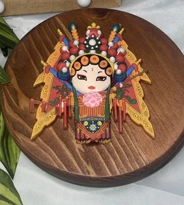 Refrigerator Magnet Character of Chinese Beijing Opera 3D Fridge Rare - Picture 1 of 2