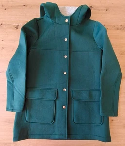 Abrigo Esmerald Green de Stradivarius para mujer, chaqueta verde otoño, terciopelo, M - Imagen 1 de 17