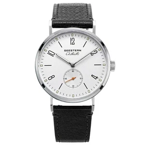 SEESTERN S382 Automatikuhr Herren Luxus Armbanduhr Edelstahl Silber - Bild 1 von 19