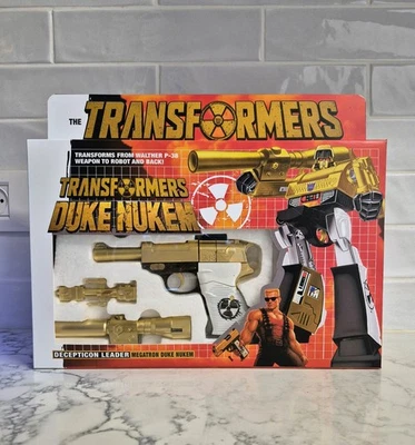 TRANSFORMERS G1 MEGATRON "DUKE NUKEM" Custom Toy figure in Custom box - Image 1 of 4