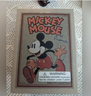 New Mickey Mouse & Friends Schylling Retro Toy Collection 5" Tall Wind Up Figure - Image 1 of 4