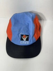 Cleveland Cavs Retro 90s First Energy Hat SnapBack 100% Nylon Orange and Blue - Picture 1 of 4