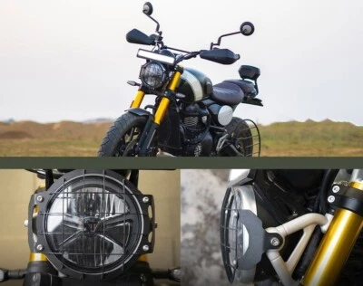 Parrilla de faros apta para TRIUMPH SCRAMBLER 400 X Foto 1 de 4