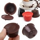 Filters with Brush Spoon Capsule Cup Coffee Capsule Refillable Dolce Gusto