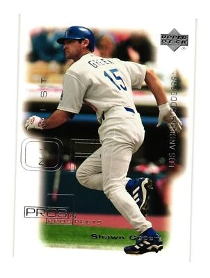 2000 Upper Deck Pros & Prospects #63 Shawn Green Los Angeles Dodgers - Image 1 of 2