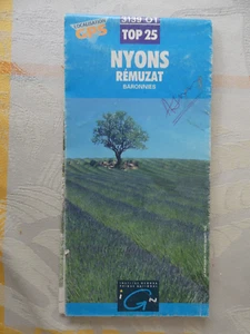 carte IGN bleue 3139 OT top 25 nyons remuzat baronnies 1997 edition 1 - Picture 1 of 1