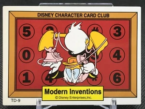 Donald Disney Character Card Club Modern Inventions Amada JAPAN 1997 TD9 - Picture 1 of 12