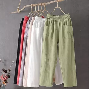 Pantalones Awishday para mujer, pantalones sueltos Awishday para mujer, pantalones Awishday para mujer - Imagen 1 de 16
