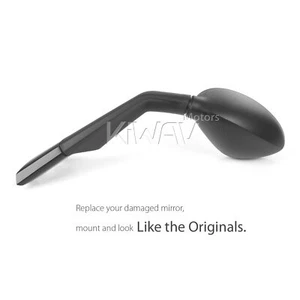 Replacement Mirror LEFT SIDE fits BMW C600 Sport (11'-15') C650 Sport (14'-20') - Picture 1 of 8