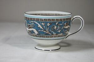 Wedgwood Turquoise Florentine Leigh Shaped Footed Tea Cup ONLY Dragons Beautiful