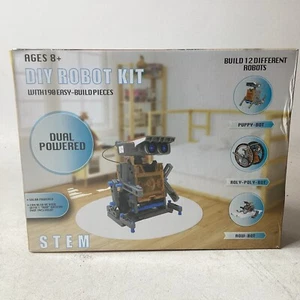 12-In-1 STEM Education DIY Solar Robot Toys Building Science Kits for Kids 10-1 - Picture 1 of 6