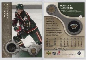 2005-06 SP Game Used Edition Gold /100 Marian Gaborik #49