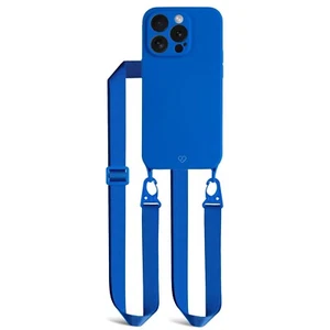 COVER CUSTODIA CON TRACOLLA CASSY TAPE CASE IPHONE 13 PRO KLEIN BLUE - Foto 1 di 6