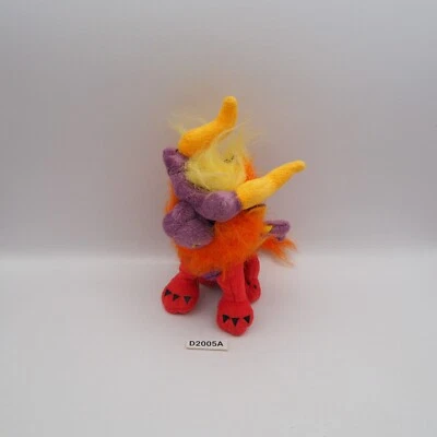 D2005A Monster hunter Teo Texkator Teostra Capcom 5" Mascot Plush Toy Doll Japan - Image 1 of 4