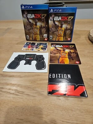 NBA 2K17: Legend Edition Gold with Cards, Poster, + (Sony PlayStation 4, 2016) - Image 1 of 4