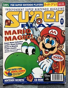 SUPER PLAY Magazine Issue 11 (SNES) Super Nintendo - Sept93 Vintage VG Condition - Picture 1 of 1
