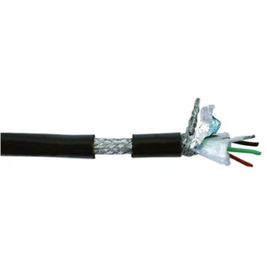 DAP Digi-Quad DMX Quad 4-pin digital Cable 100m Roll Black Drum Stage Lighting - Picture 1 of 1