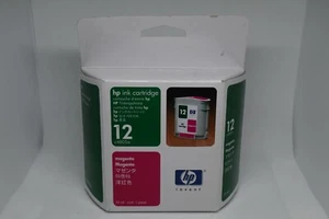 CARTUCHO DE TINTA ORIGINAL HP 12 MAGENTA C4805A FABRICANTE DE EQUIPOS ORIGINALES - Imagen 1 de 5