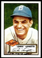 1983 Topps 1952 Reprint Series Cookie Lavagetto Brooklyn Dodgers #365