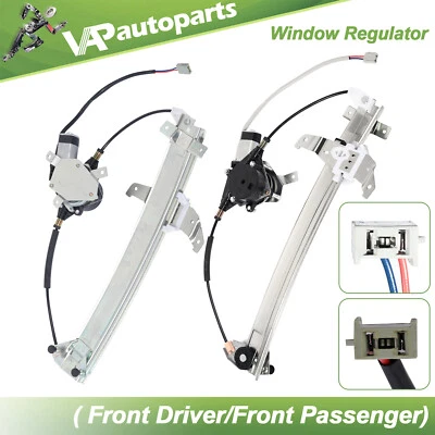 Regulador de ventana eléctrica delantero izquierdo derecho con motor Town Car 1994-1997 Foto 1 de 4