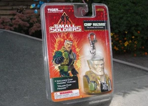 Vintage Small Soliders Major Chip Hazard Talking Keychain Keyring Toy - Picture 1 of 5