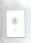 THE FIRST OR GRENADIERS CLUB 1975 MEMBERS & RULES BOOKLET  VG